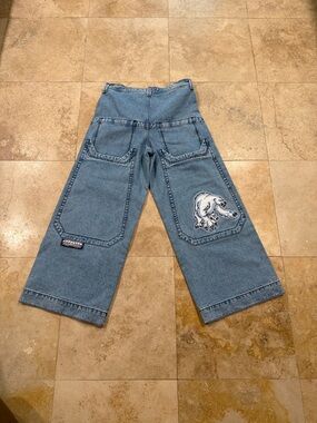 Brand new endangered species polar bear JNCO jeans Antique 34Wx32L